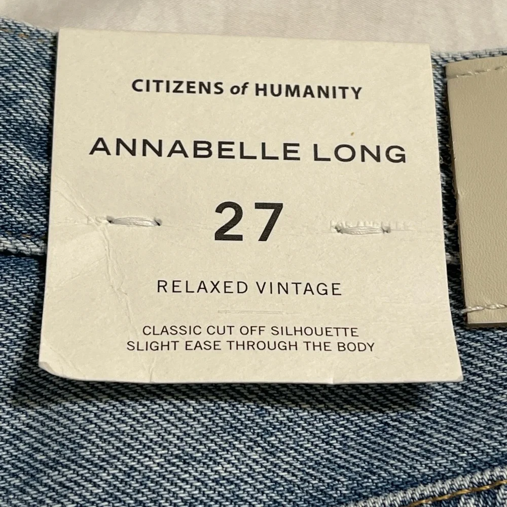 Citizens of Humanity Annabelle Long Vintage Relaxed Short in Gemini‎